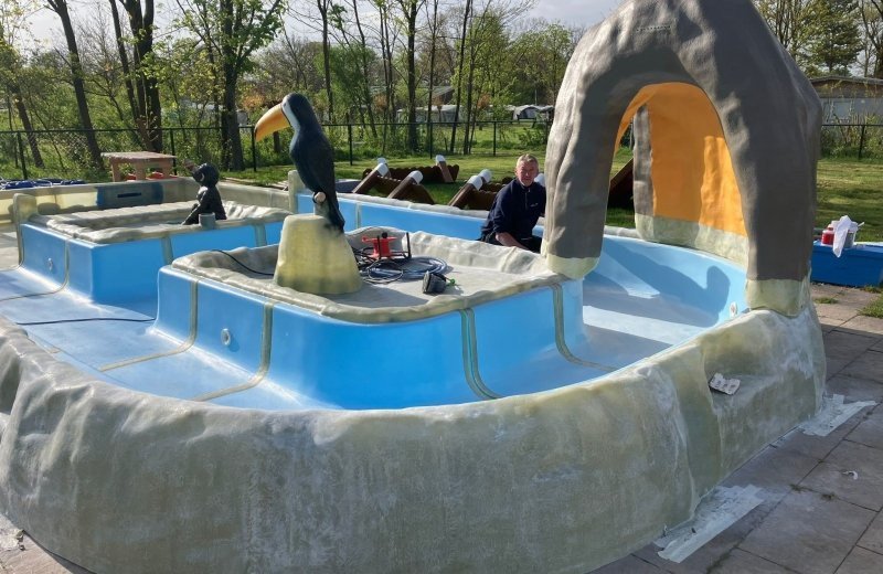 Nieuwe kinderbad